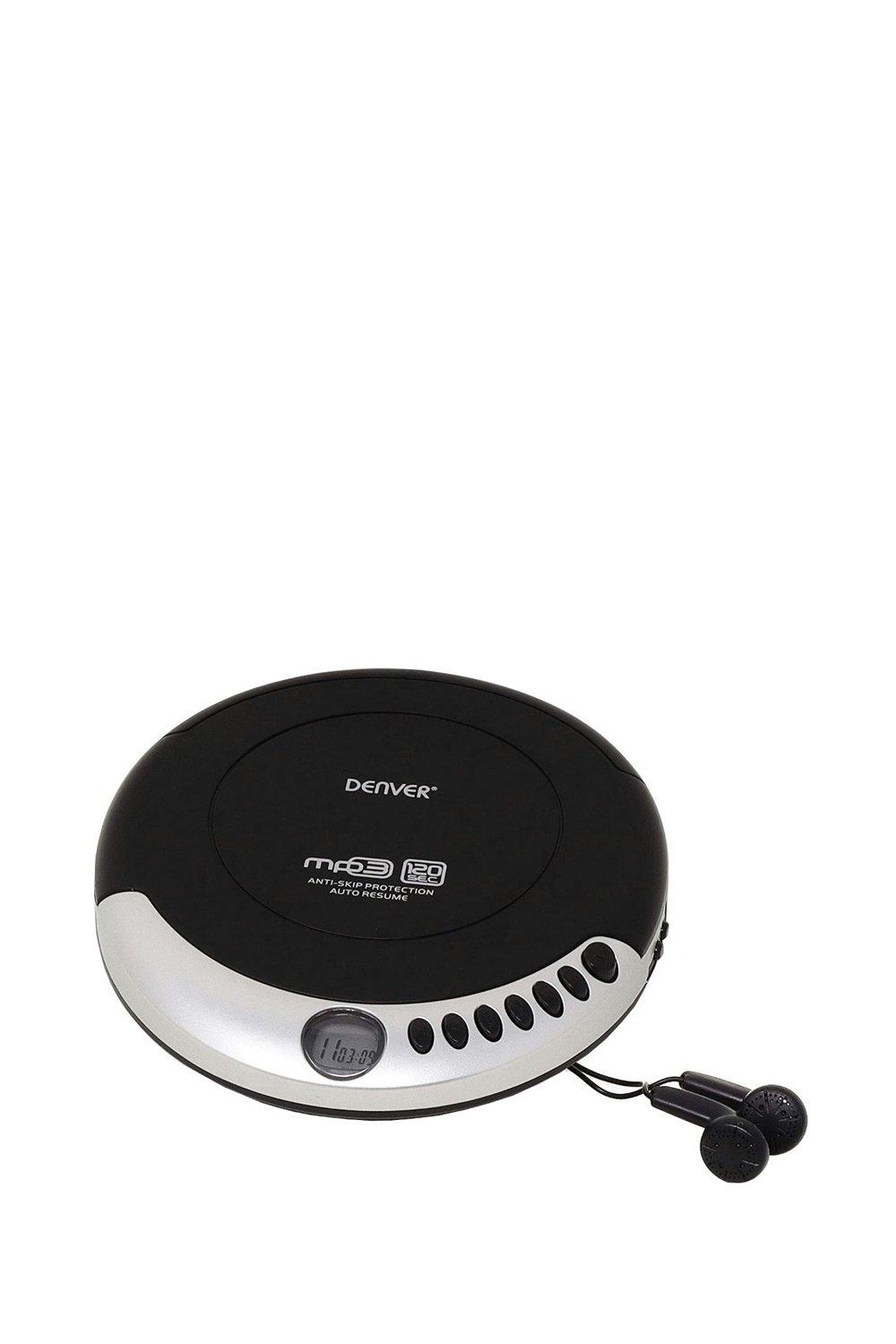 Denver 'DMP-391' Personal CD Player Discman With MP3 & Bass Boost|black