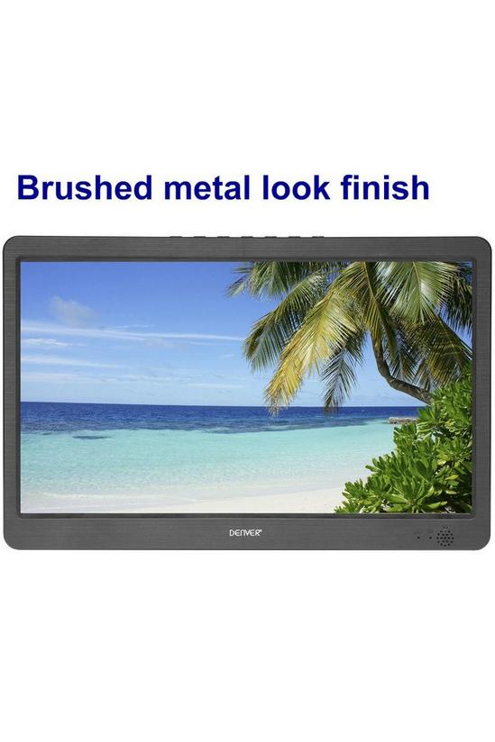 Denver 10" Rechargeable Small Portable TV with Freeview Mains Power or HDMI In 12 Volt Rechargeable Battery for Car 3