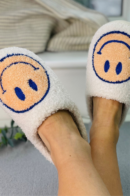 The Alphabet Gift Shop Smiley Face Slippers 2