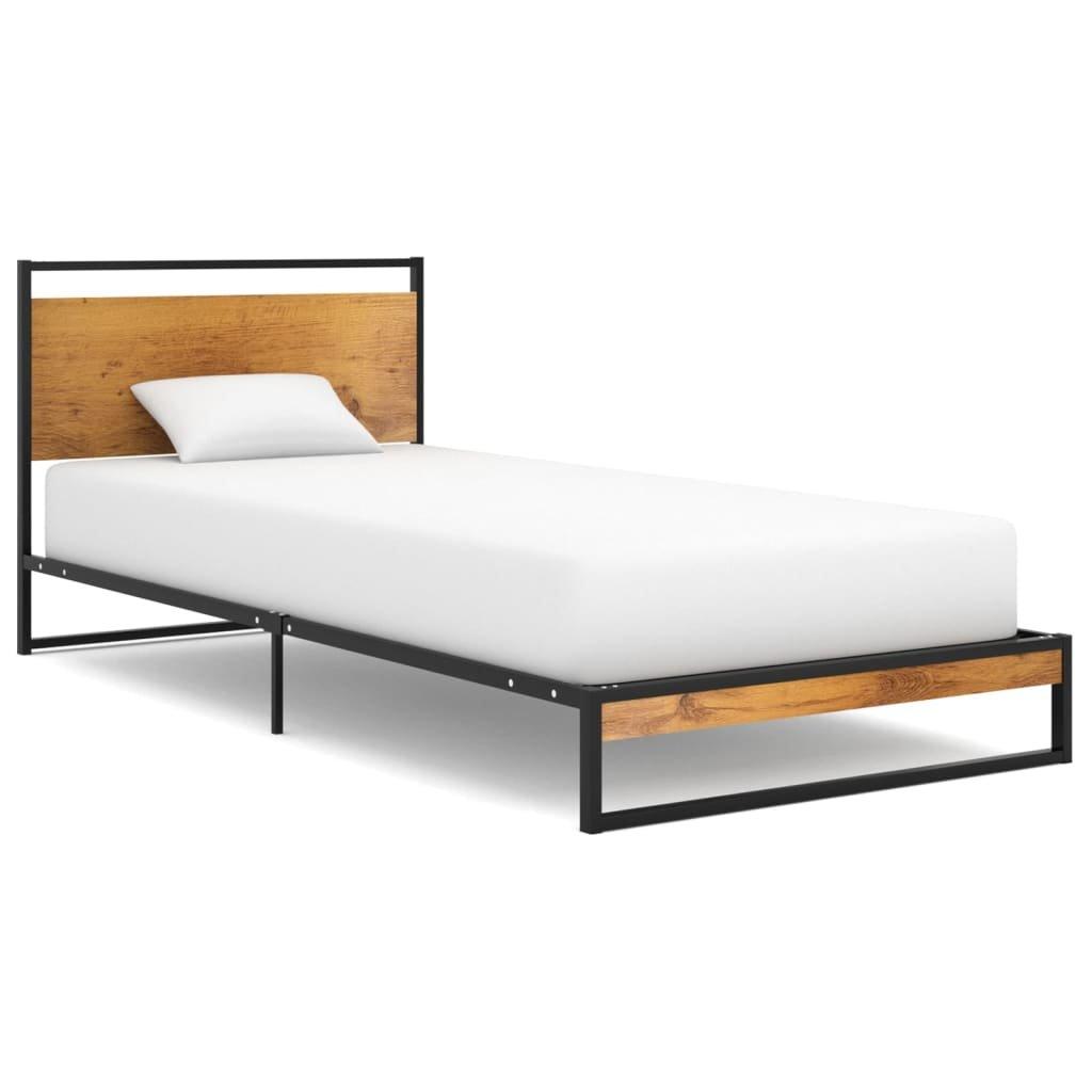 Bed Frame Metal 100x200 cm