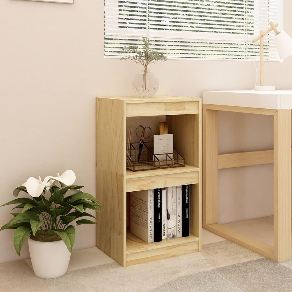 Book Cabinet 40x30x71.5 cm Solid Pinewood