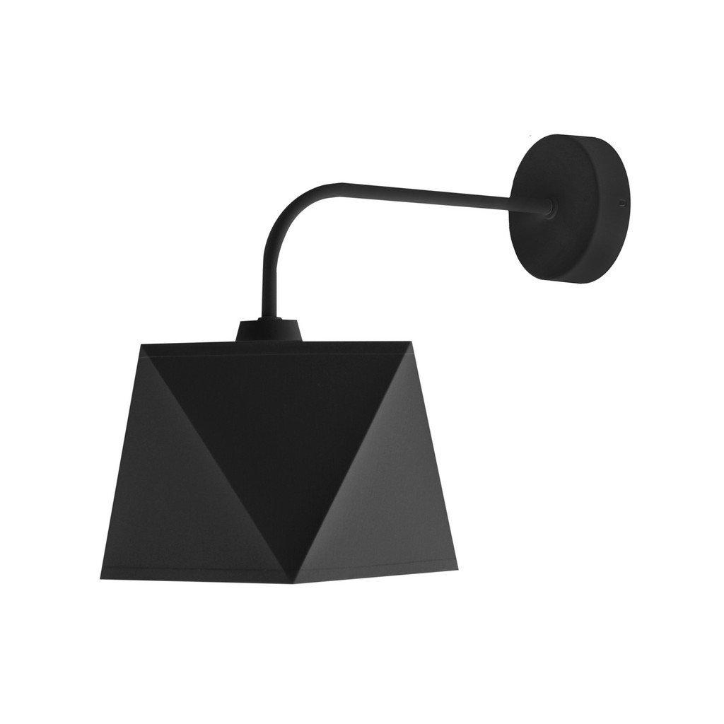 Adamant Wall Lamp With Shade Black 35cm