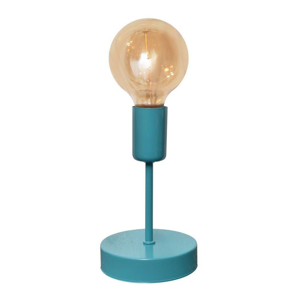Tube Table Lamp Turquoise 12cm
