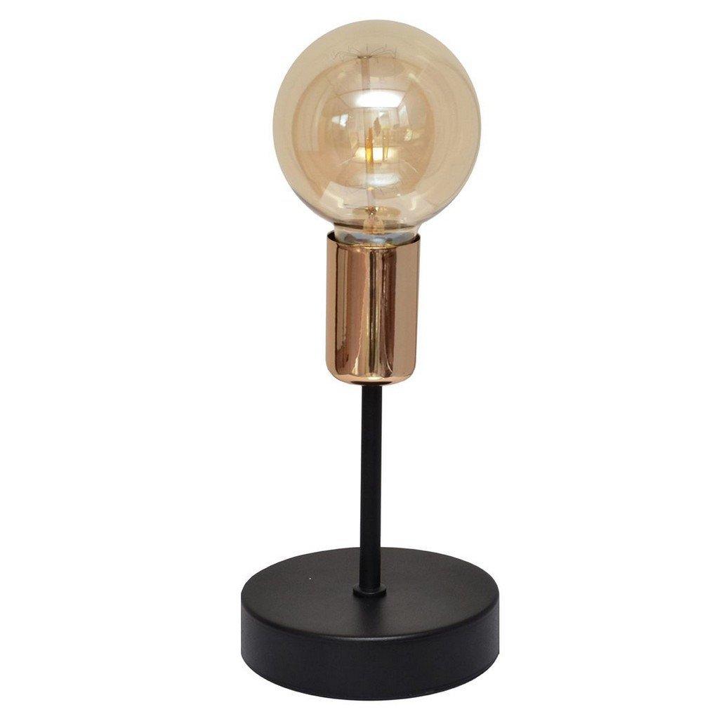 Tube Table Lamp Black Copper 12cm