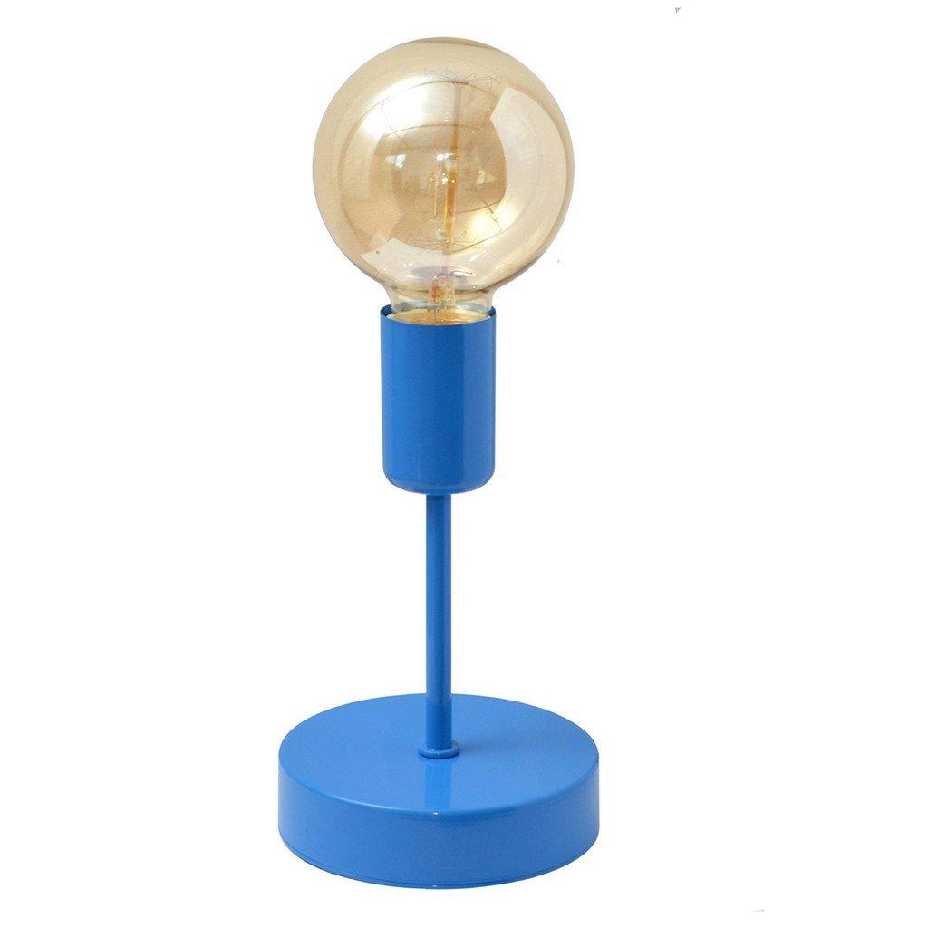 Tube Table Lamp Blue 12cm