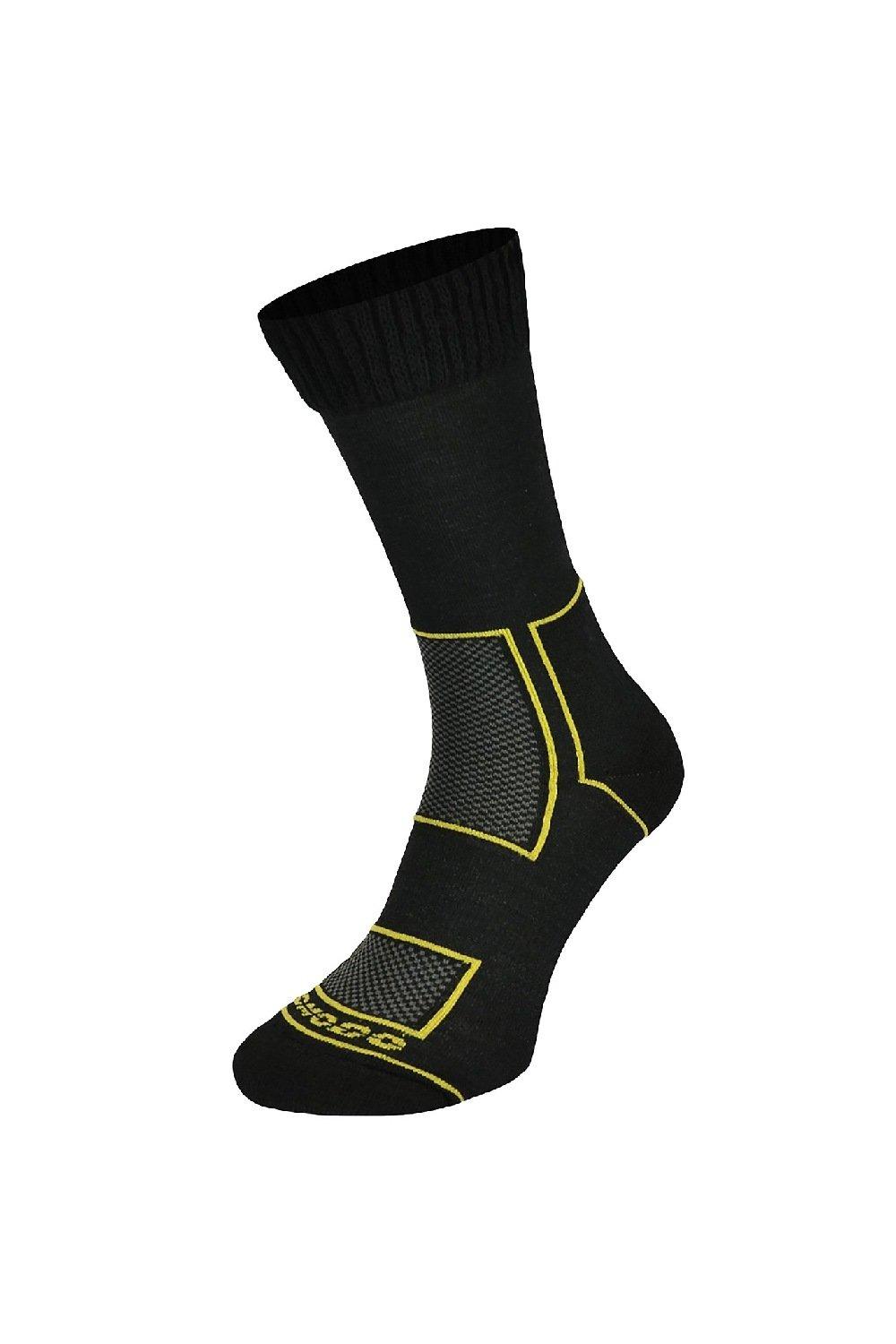 Merino Wool Work Boot Socks - Anti Blister Thick Crew Socks