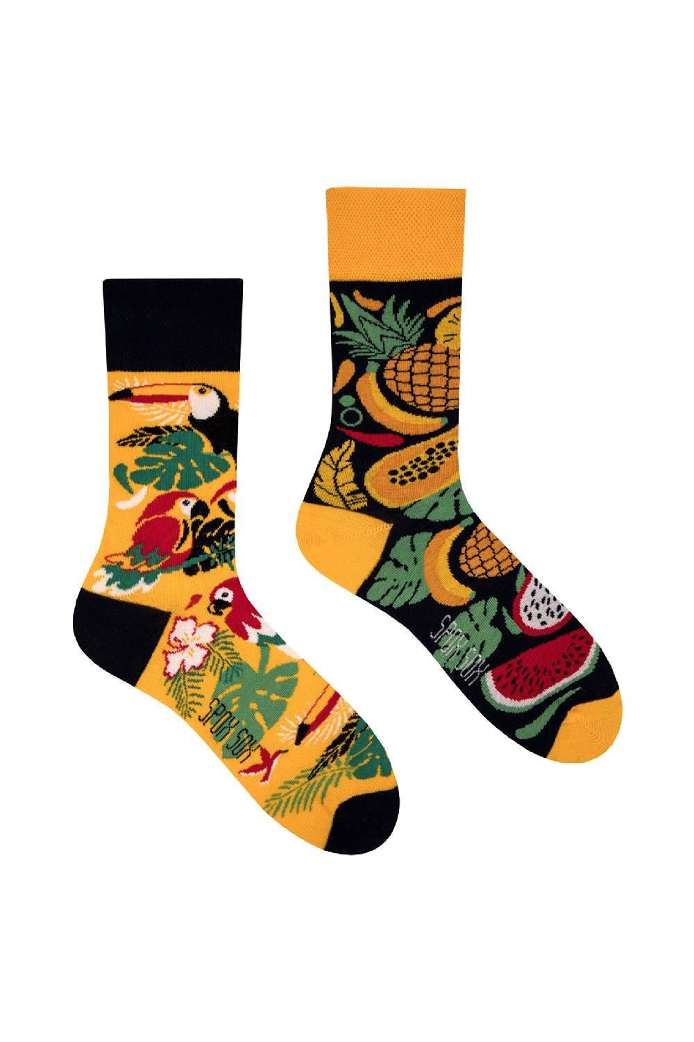 Mismatched Novelty Odd Socks - Tropical