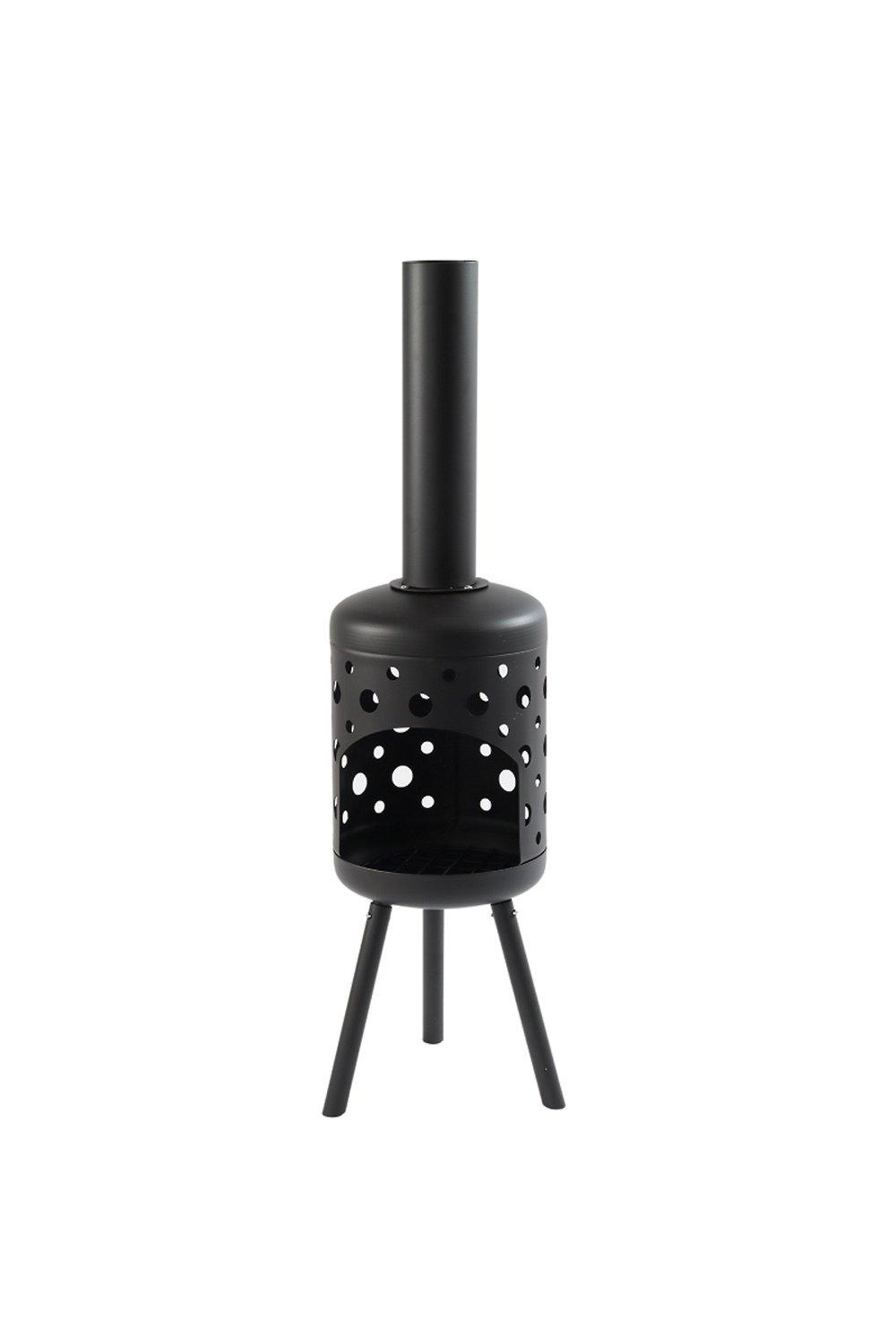Gozo 115cm Tower Outdoor Fireplace