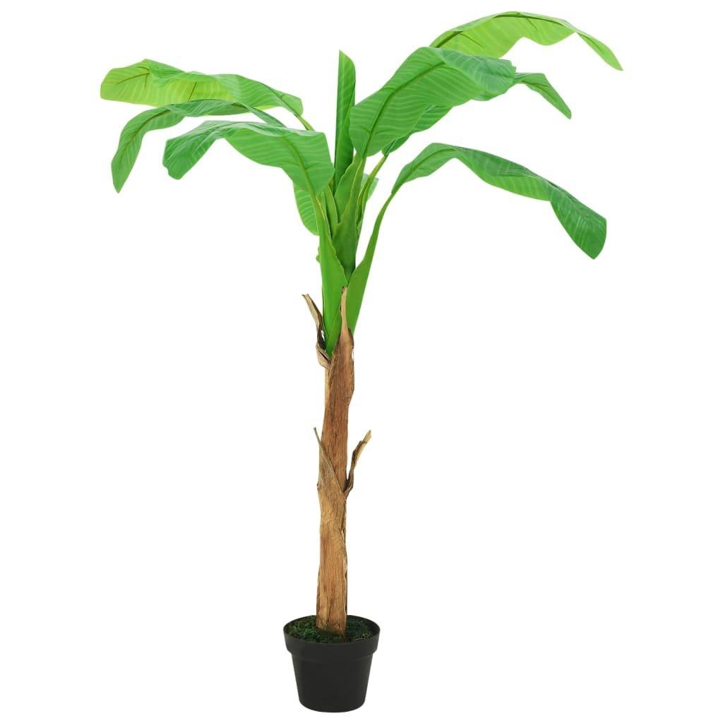 Artificial Banana Tree with Pot 180 cm  Green