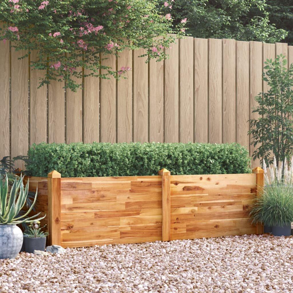 Garden Raised Bed 160x60x44 cm Solid Wood Acacia