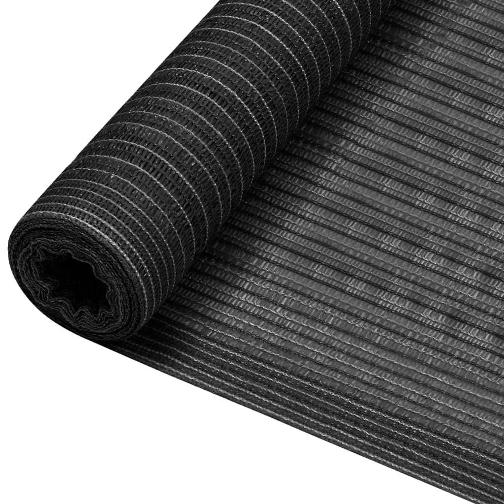 Privacy Net Anthracite 1x10 m HDPE 75 g/mA2