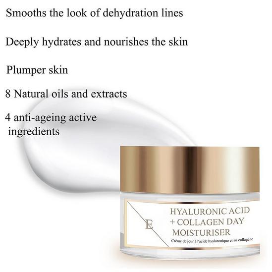 Eclat Skin London Hyaluronic acid & Collagen Amino Acids Day Cream x 2 2