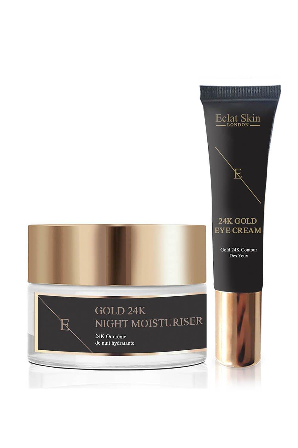 Anti-Wrinkle Night Moisturiser 24k Gold+ Under Eye Cream 24k Gold