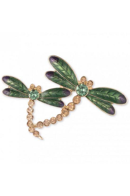 Anne Klein Jewellery Dragonfly Gold Plated Brooch - 60399671 1