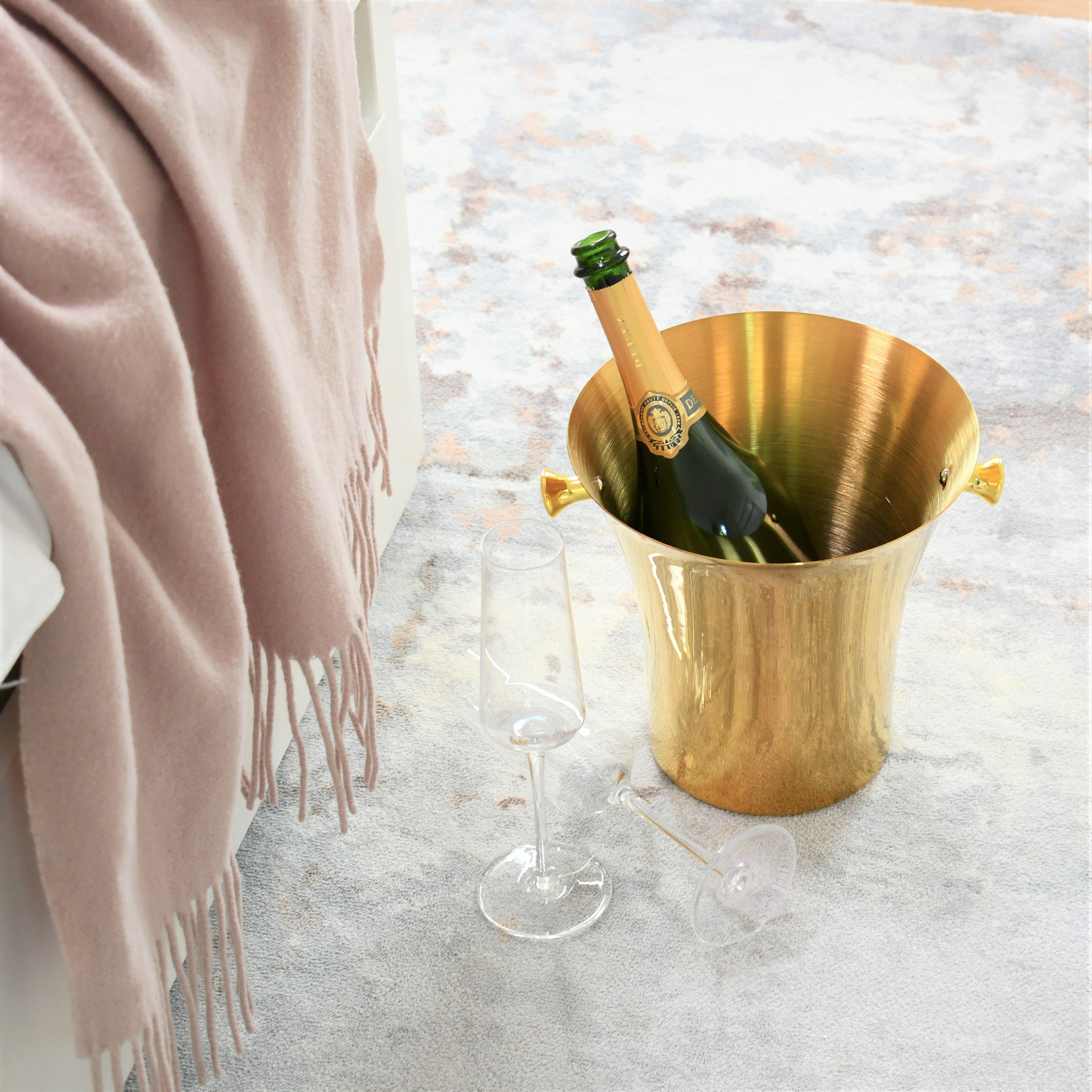 Cylinder Wine And Champagne Cooler