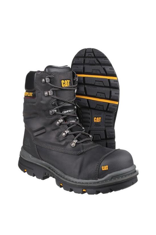 CAT Safety 'Premier' Leather Safety Boots 3