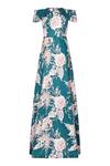 Adrianna Papell Off Shoulder Jacquard Gown thumbnail 5