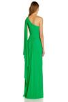 Adrianna Papell One Shoulder Jersey Gown thumbnail 3