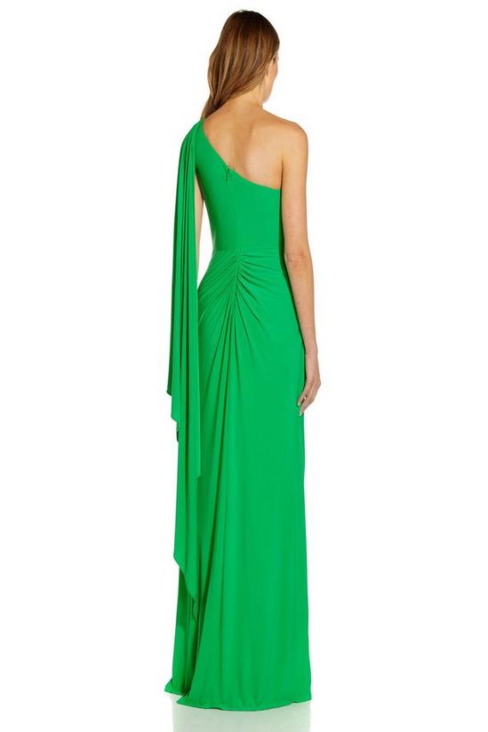 Adrianna Papell One Shoulder Jersey Gown 3