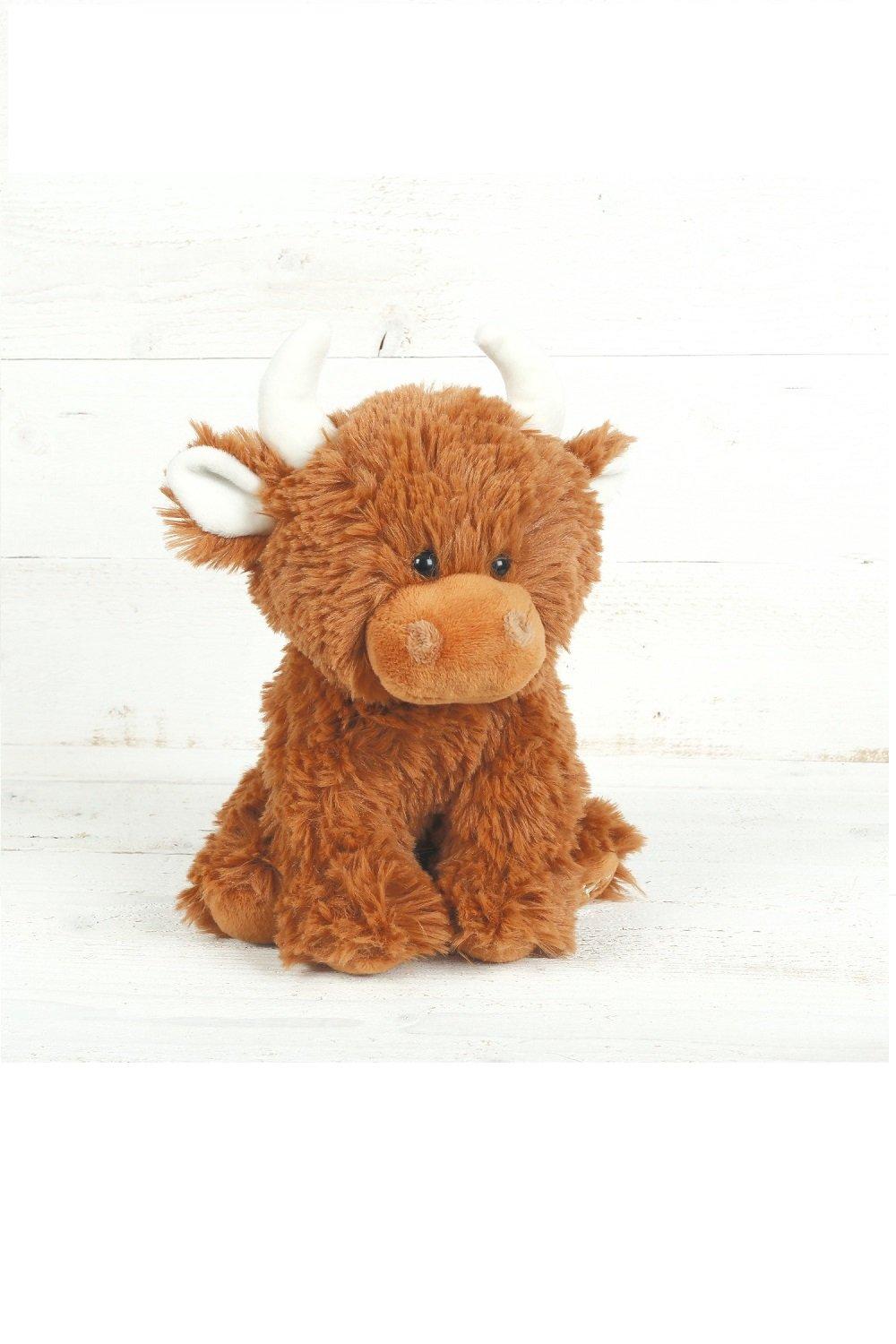 Highland Coo Brown Soft Toy - 20cm