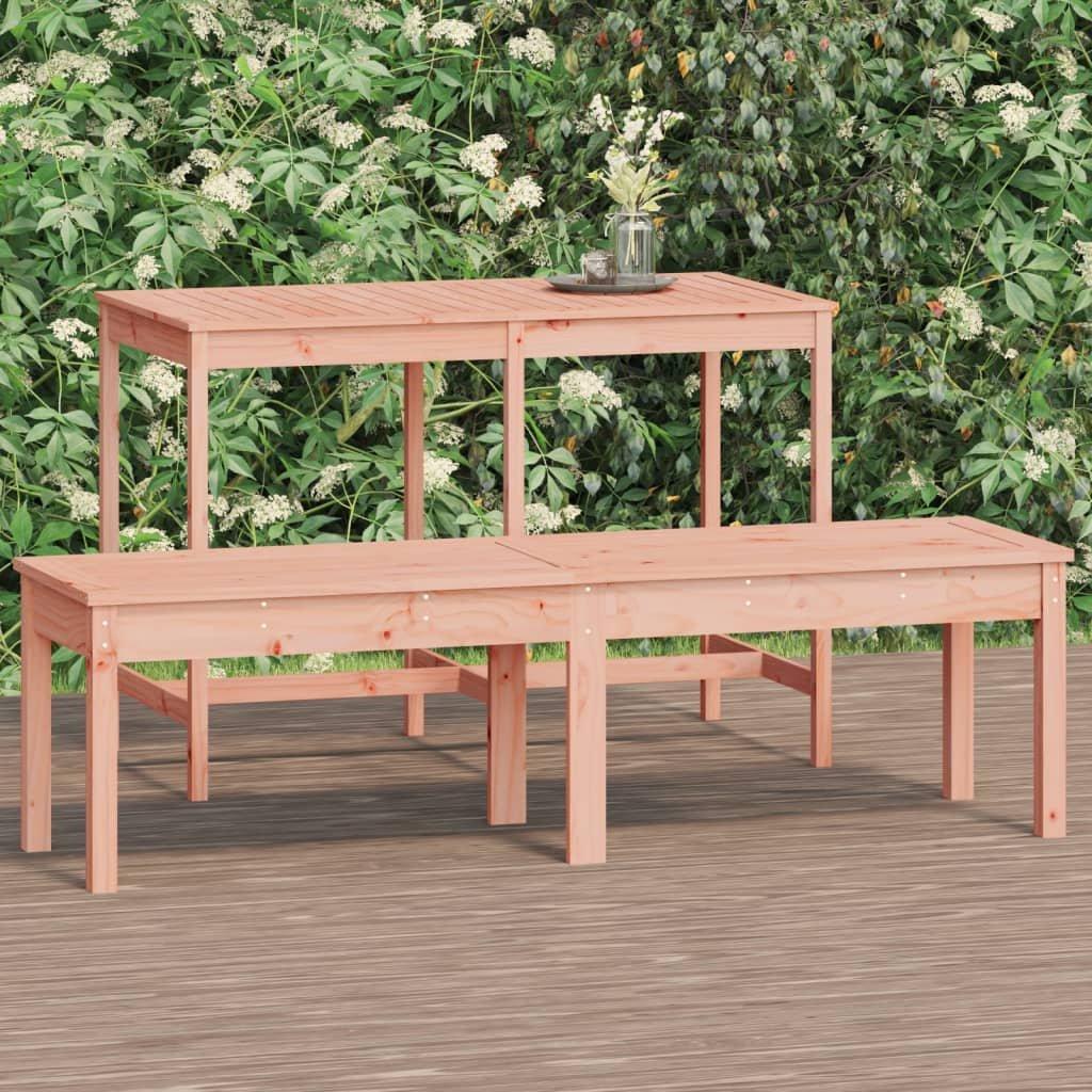 2-Seater Garden Bench 159.5x44x45 cm Solid Wood Douglas