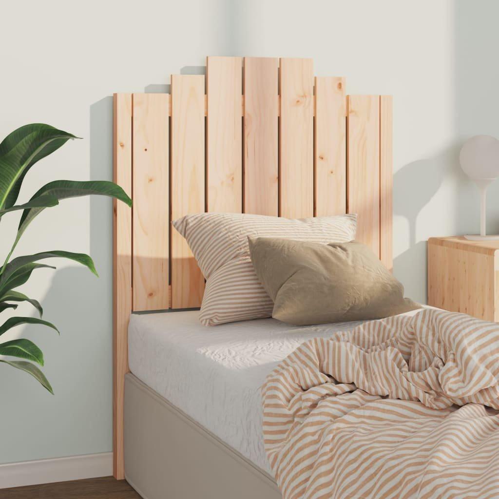 Bed Headboard 81x4x110 cm Solid Wood Pine