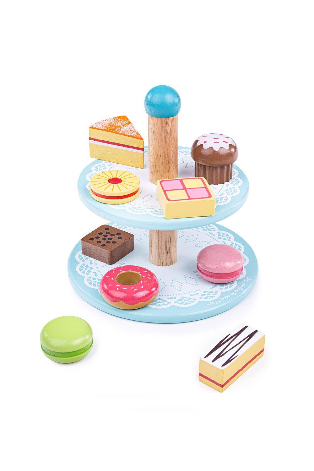 Cake Stand with Cakes Toy