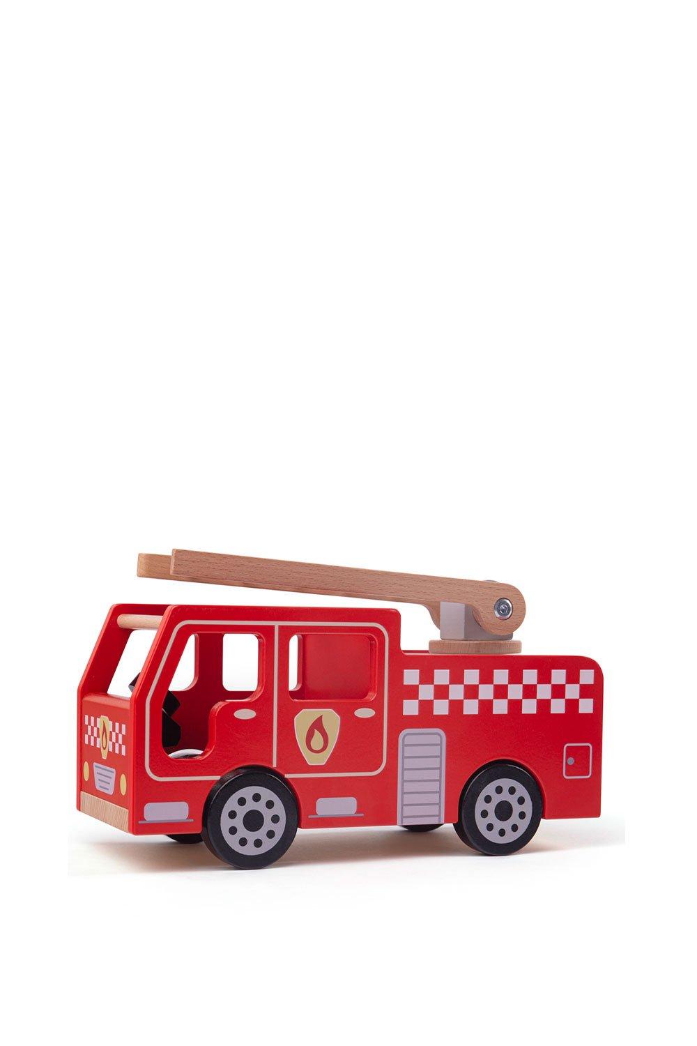 Bigjigs Toys City Fire Engine|red