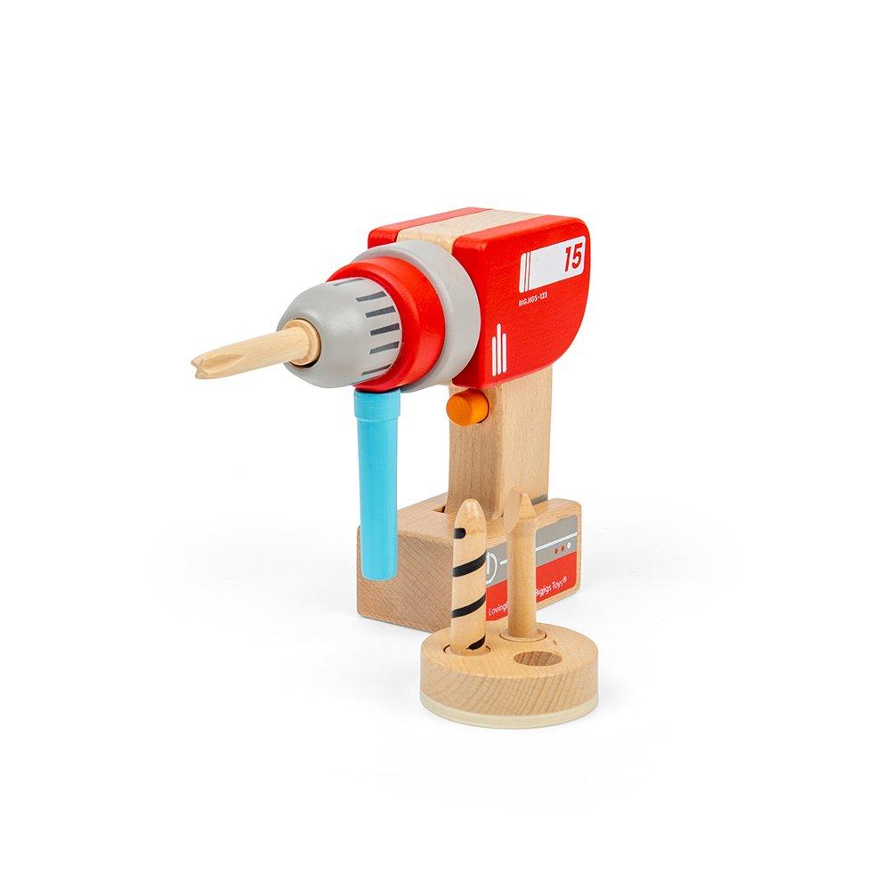 Wooden Toy Drill Set
