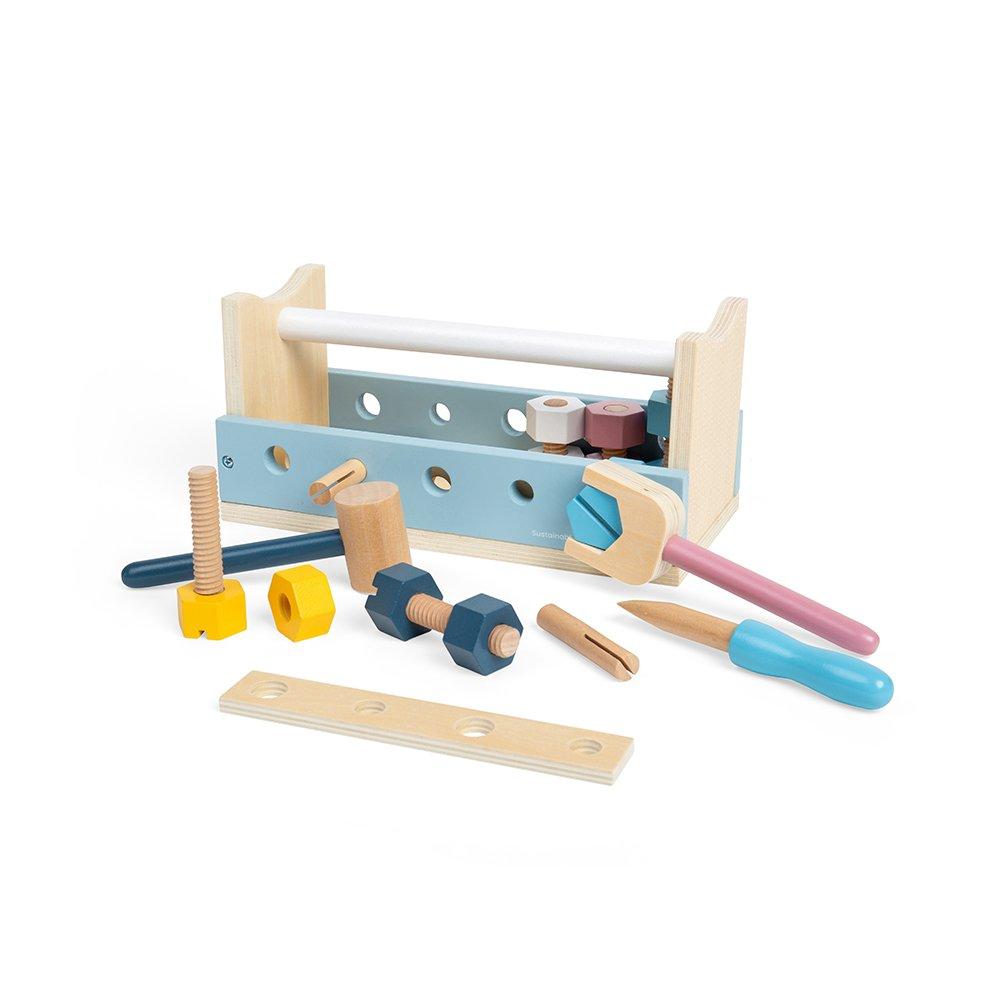 My First Workbench Playset with 12 Play Pieces