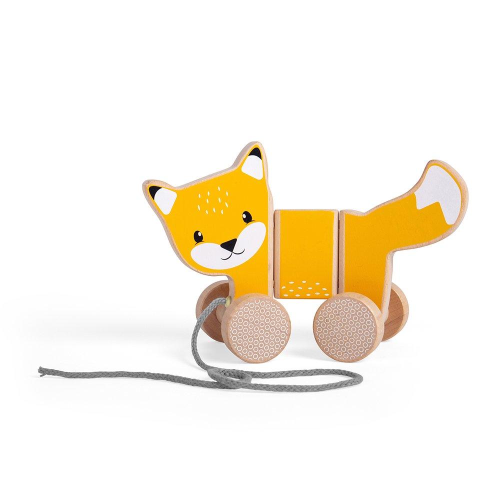 Wooden Fox Pull Along Toy