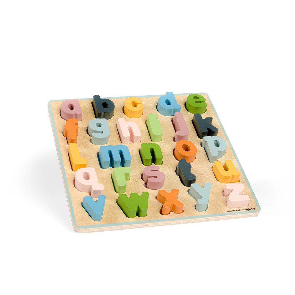 Wooden Lowercase abc Puzzle