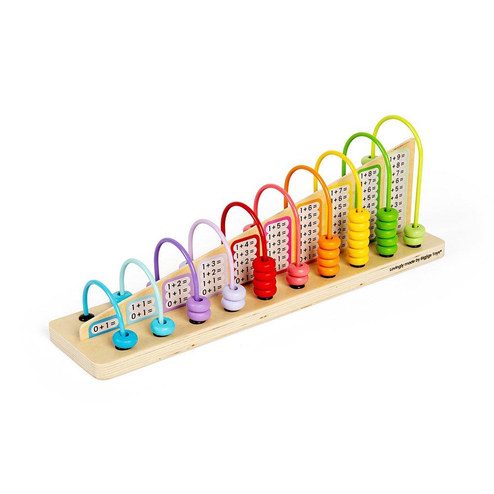 Wooden Rainbow Counting Abacus