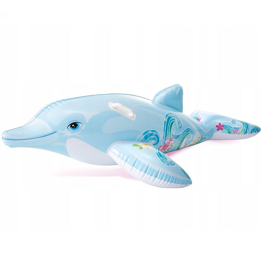 69" x 26" Lil’ Dolphin Ride On Inflatable