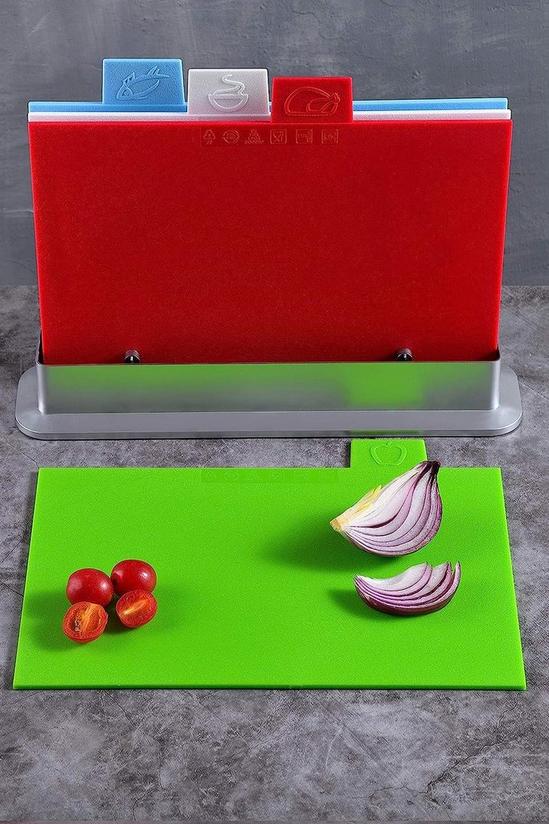 Bergner Set of 5 Chopping Board Colour Coded 4