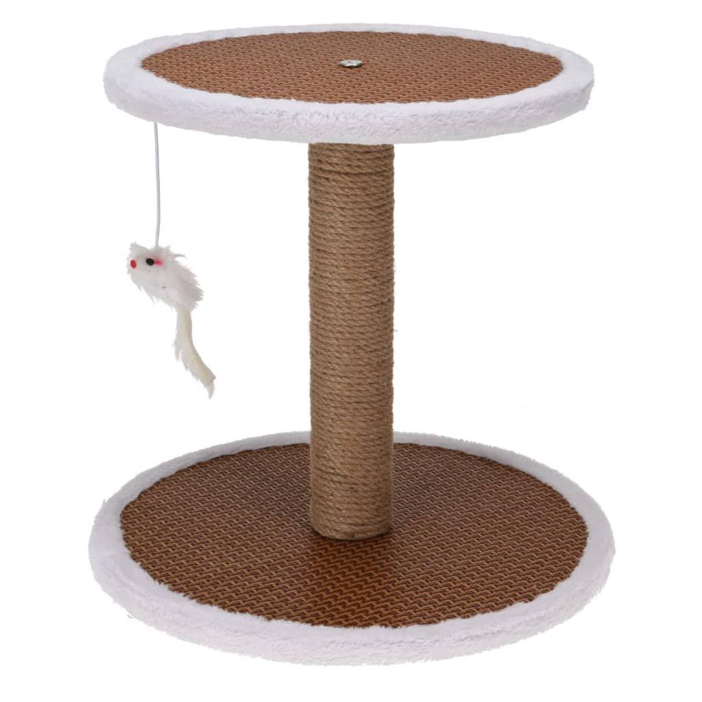 Pets Collection Cat Scratching Tree on Stand with Mouse 35x35x33 cm