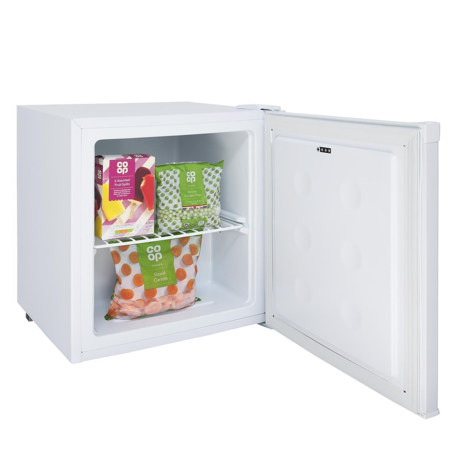 39 Litre White Counter Table Top Mini Freezer With 4* Rating- TT02WH