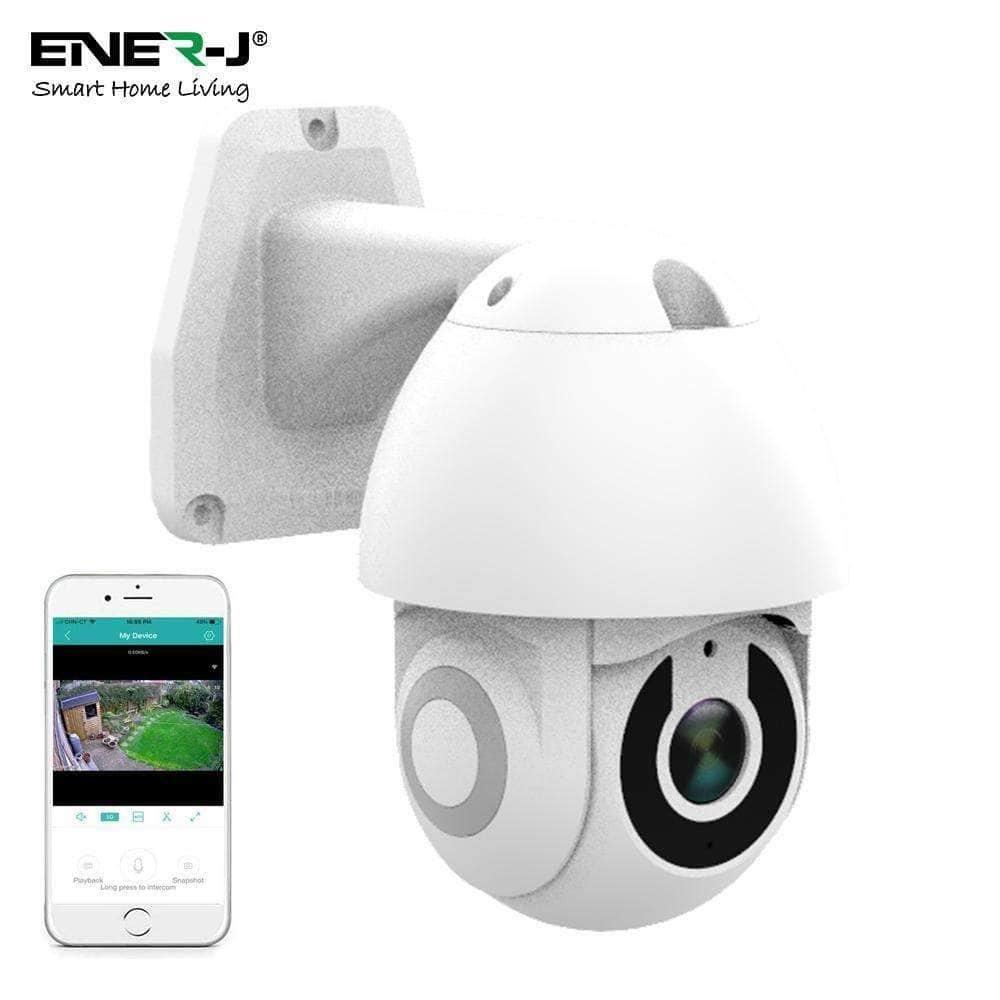 Smart Wi-Fi Dome Outdoor IP Camera White Housing, IP65