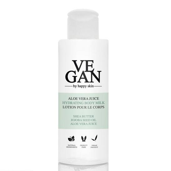 VEGAN by happy skin Aloe Vera Juice Hydrating Body Milk 100ml 1