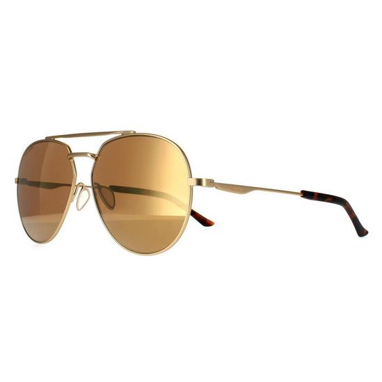 Smith Aviator Gold Brown Gold Mirror Chromapop Sunglasses 2