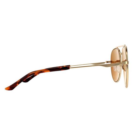 Smith Aviator Gold Brown Gold Mirror Chromapop Sunglasses 4