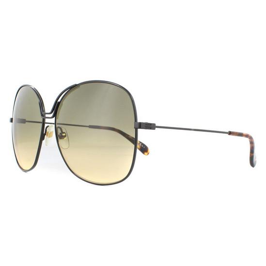 Givenchy Fashion Black Brown Ochre Sunglasses 2
