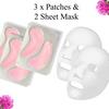 Eclat Skin London Rose Blossom & Hyaluronic acid Hydro-Gel Eye Pad & Sheet Mask thumbnail 2