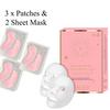Eclat Skin London Rose Blossom & Hyaluronic acid Hydro-Gel Eye Pad & Sheet Mask thumbnail 3
