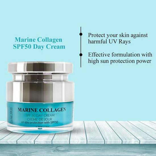 Eclat Skin London Marine Collagen  SPF50 Day Cream 50ml 4