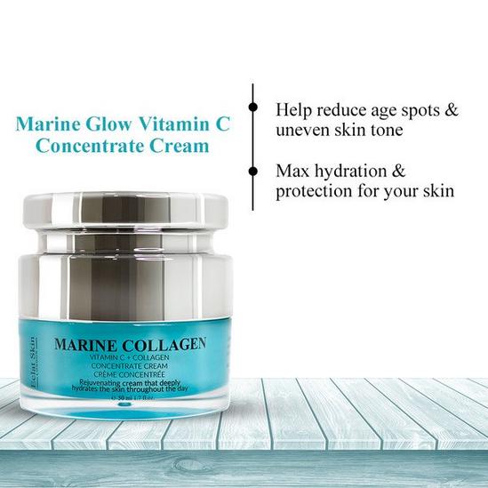 Eclat Skin London Marine Glow + Vitamin C Concentrate Cream 50ml 4