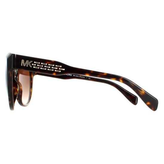 Michael Kors Sunglasses MK2083 300613 Dark Tortoise Brown Gradient 3