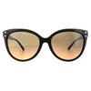 Michael Kors Cat Eye Black Grey Brown Gradient Sunglasses thumbnail 1