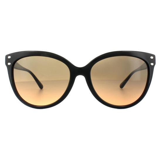 Michael Kors Cat Eye Black Grey Brown Gradient Sunglasses 1
