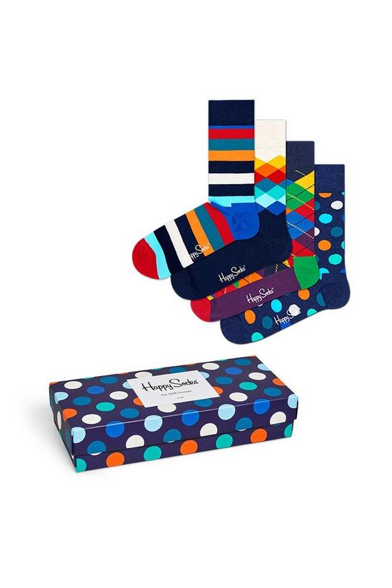 Happy Socks 4-Pack Multi Mix Sock Gift Set 2